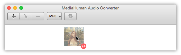 Add iTunes albums to convert