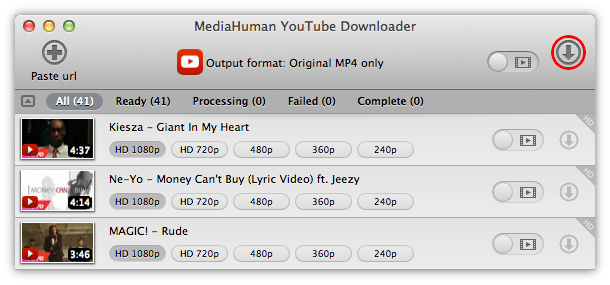 downloading an entire youtube playlist