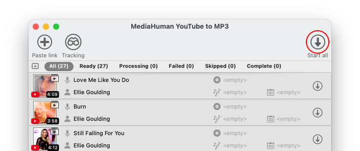 download youtube playlist to mp3 free