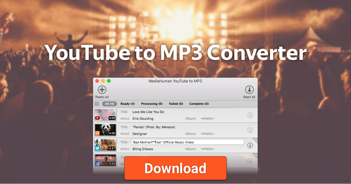 Gratis YouTube To MP3 Converter Einfach Musik Von YouTube Auf Den Mac Und Den PC Laden 