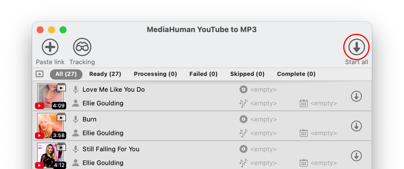 How to download YouTube playlist and convert it to MP3 at once.