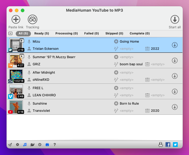 download the last version for mac Free YouTube to MP3 Converter Premium 4.3.95.627